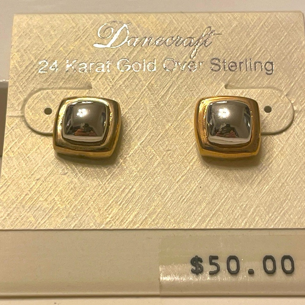 Vintage Danecraft Stud Earrings